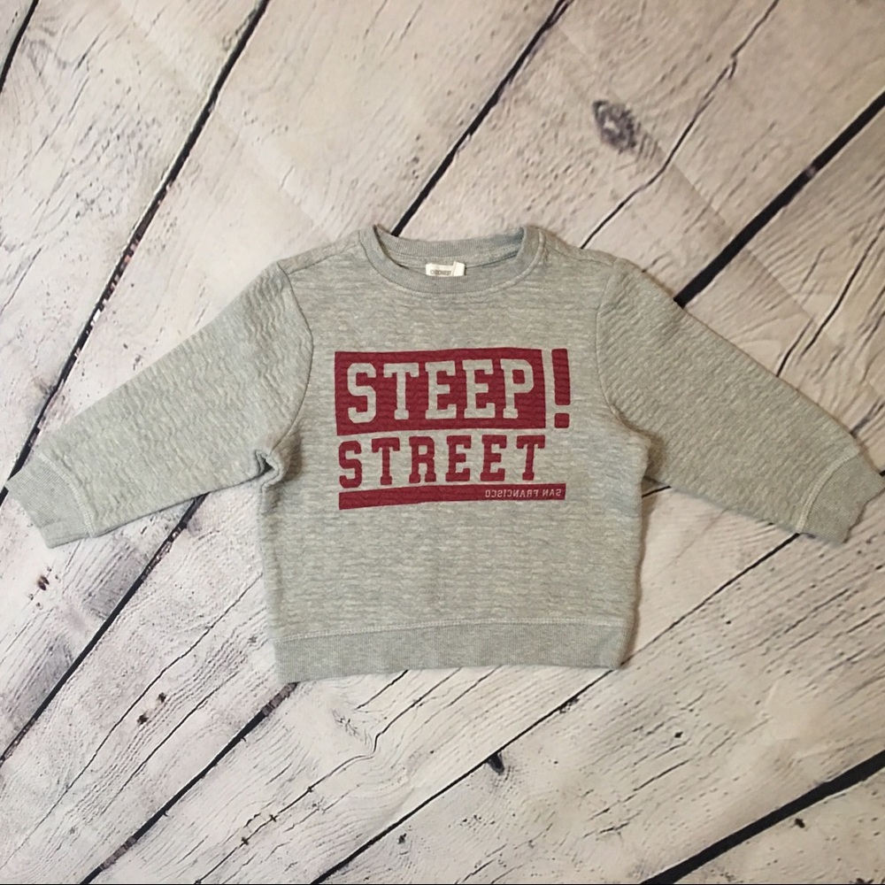 Orchestra “STEEP STREET” sweatshirt boy 3T